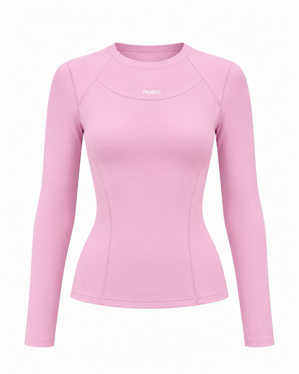 Eva long-sleeve cotton t-shirt