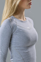 grey melange , сив меланж